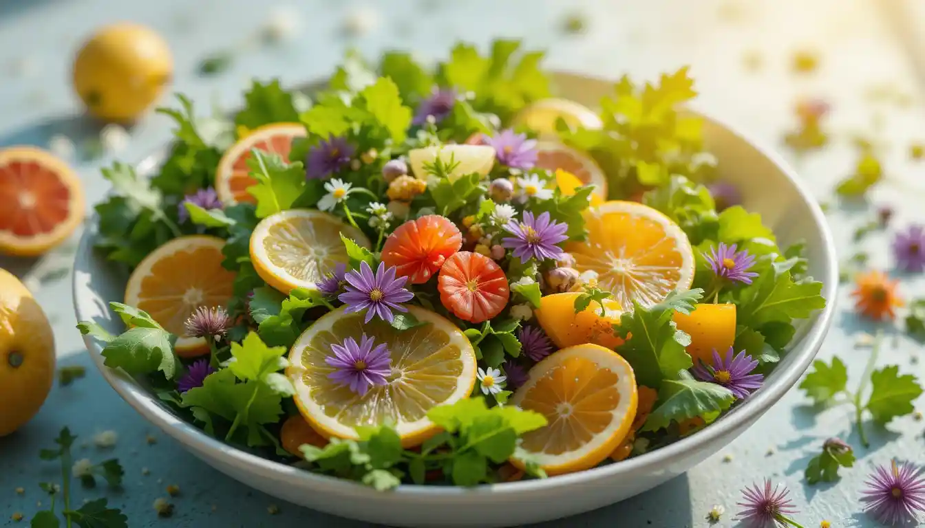 Home 1 Spring Garden Salad with Citrus Vinaigrette